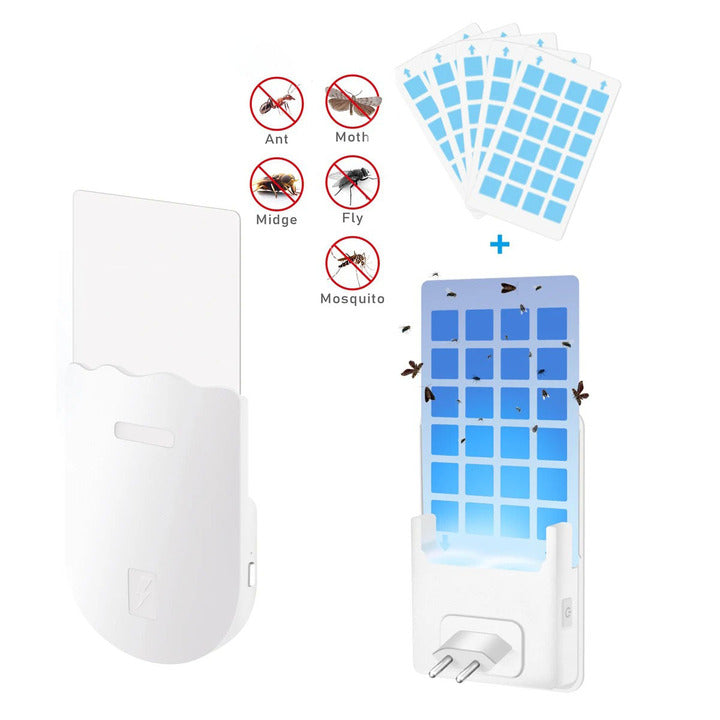 Adhesive Board Mosquito Killer Lamp, Indoor Non-toxic Adhesive Trap, Multifunctional Flying Insect Trap With Small Night Light