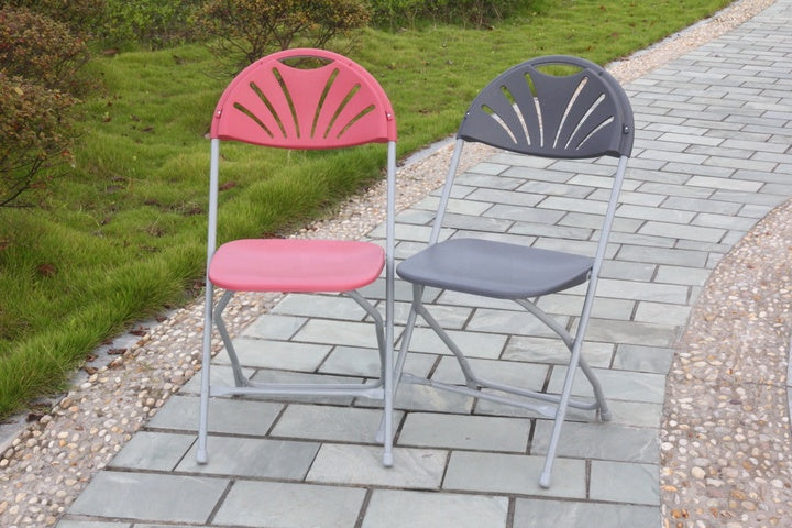 Top Quality Wholesale Foldable Chair Wedding Plastic Wimbledon Garden Chairs White Resin Folding Chair for Outdoor Event