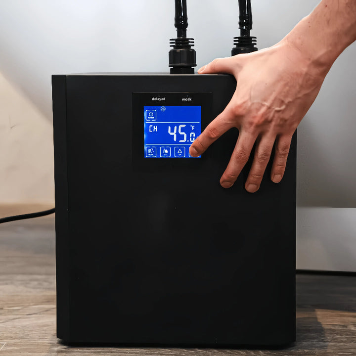 2024 Quick Delivery Ice Bath Water Chiller Cooling System 0.3HP Recovery Cold Plunge Water Chiller Machine for Ice Bath