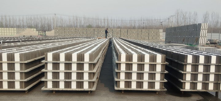 QT5-15 Thermal Insulation Insulated EPS Foam Concrete Eps Cement Blocks Making Machine Lightweight Block Making Machine