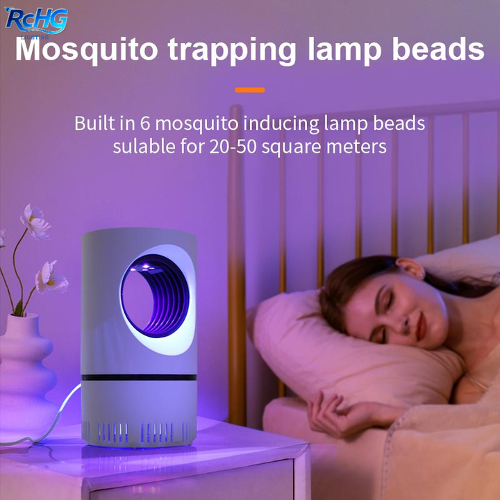 Electric Fly Killing Trap Lamp LED Rechargeable Indoor Fly Killer Eco-friendly IP65 All-Season