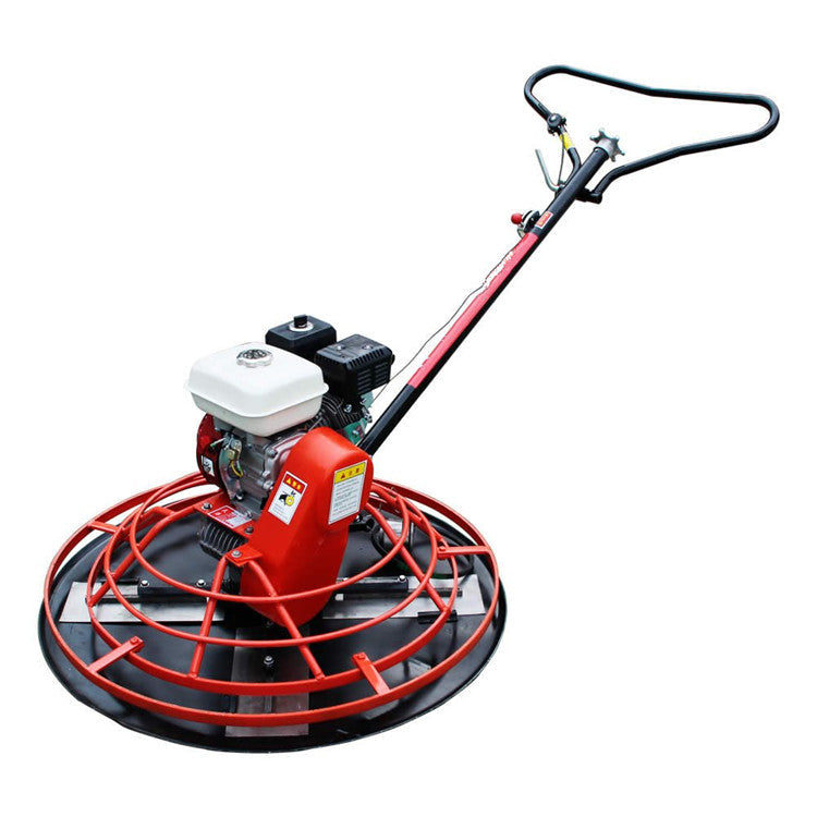 600-1000mm petrol engine walk-behind power trowel concrete polishing hand held machines blade finishing float screed tools