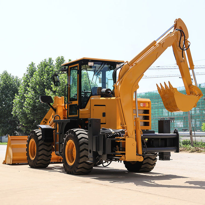 Factory Direct Sale Mini Backhoe Wheel Loader 4 X 4 EPA