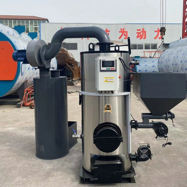 Portable Steam Boiler 0.2T 0.3T 0.5T 0.7T 1T High Efficiency Vertical Biomass Fuel Wood Pellet Steam Boiler