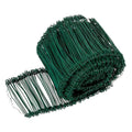 Industrial Grade PVC Coated Double Loop Rebar Wire Bar Ties Iron Plastic Material with Rebar Tie Wire Twister Tool Secure Fixing