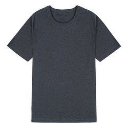 HIC Custom 170G 100% Cotton Printing Logo Tee Shirts Blank Embroidery Unisex Anti-wrin Base Layer Fitness T Shirts