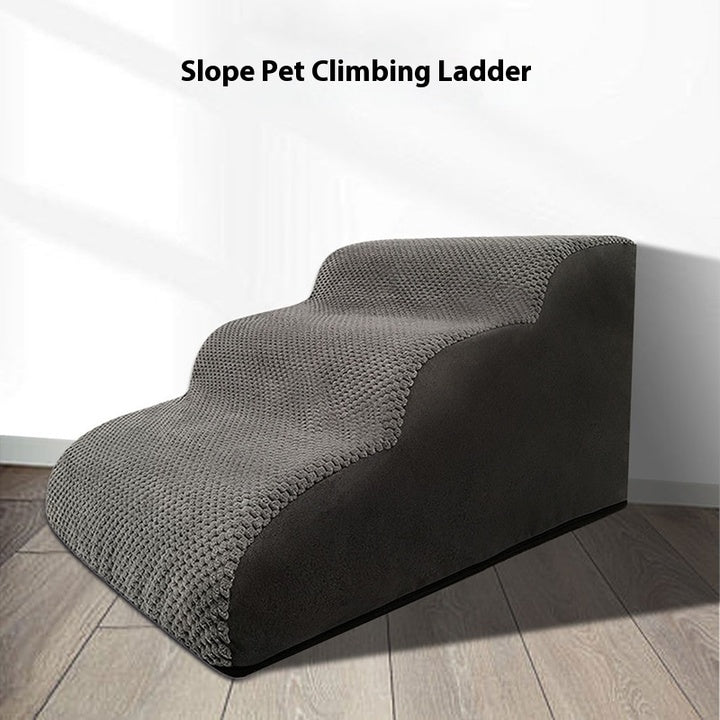 Luxury Non-slip Pet Stairs for Cats Dogs Modern Detachable Sponge Steps Eco-Friendly Durable Living Ladder Ramp Dog Bed Cave