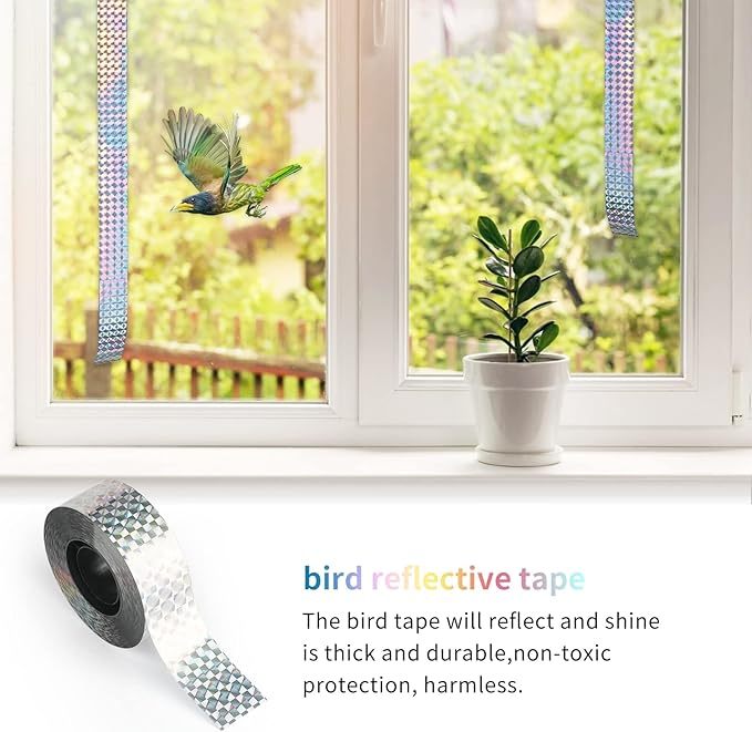 2.5cm UV-Resistant Laser Bird Repeller with High Reflectivity 90% & Double Sided Reflection for Orchard Plantation in Stock