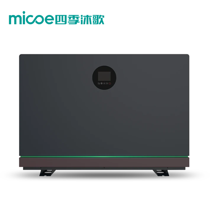 Micoe R32 Swimming Pool Heater Air Source Heat Pump 7kw~ 35kw Metal Casing Heating and Cooling Pool Heater