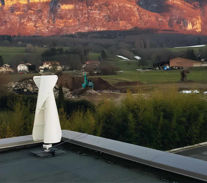 Elege Vertical Wind Turbine 2KW 3KW 5KW Mini Windmill Mills Naturl Renewable Free Energy Power Hybrid Eolica Generator System