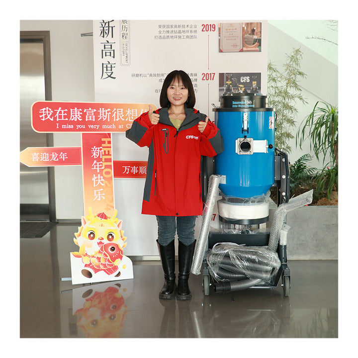 Industrial Vacuum Cleaner Floor Equipment 110v/220v Single Phase Automatic Dust Cleaning Using Concrete Flooring with Grinder