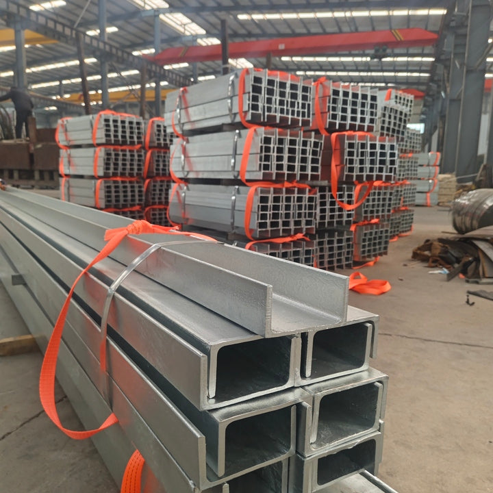 Concrete Sleeper Retaining Wall Galvanised Steel Uprights