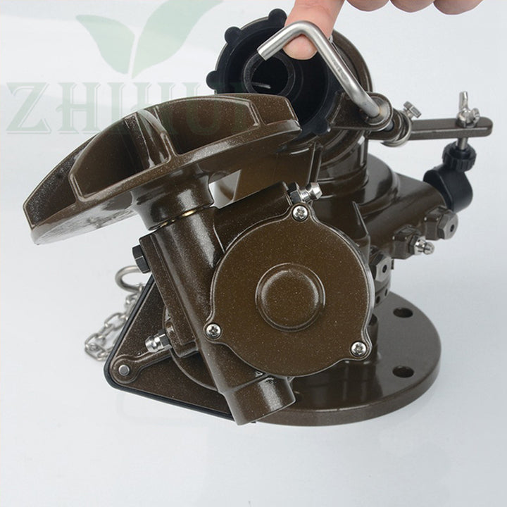 Rain Gun Sprinkler Irrigation System 2 Inch Rain Gun Sprinkler 360 Degree Rotation Long Range Rain Gun Sprinkler