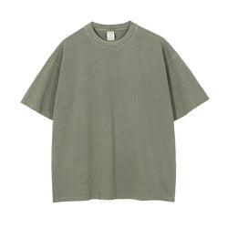 Nice Youpin clothes men direct-to-garment print DTG digital print oversize high street wear tshirt high quality acid washed tshi