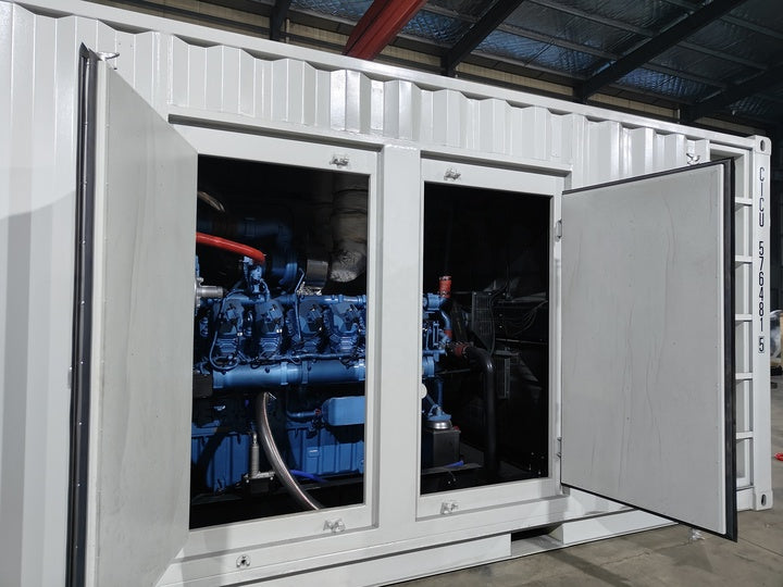 Stable Output Natural Gas Generator 500kW 600kW 650kW 700kW 800kW Gas Generator Container Silent Type