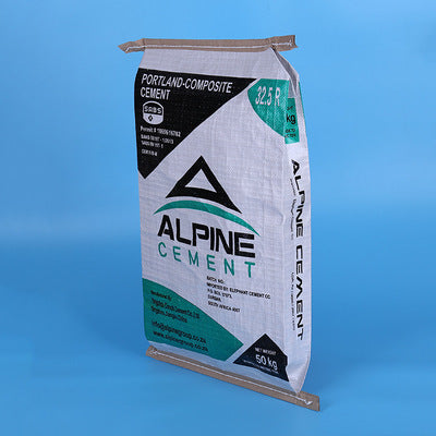 Portland 2 Ply Cement Valve Bag Industrial High Quality Kraft Paper Price Stone Sand Printing Standard Accept 20kg 50kg CN;GUN