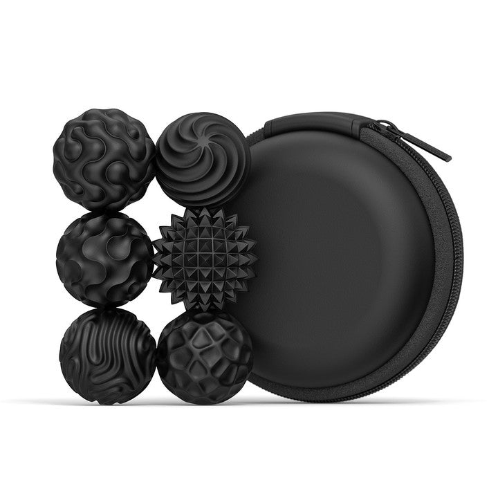 Silicone Balls Fidget Toys for Adults & Teens 6PCS 12pcs Quiet Desk Fidgets with Textured ADHD Anxiety Toys