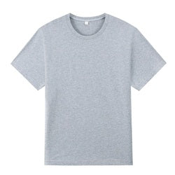 Wholesale Custom Your Brand Logo 100% Cotton Blank Men T Shirt Plain Casual Men's T-shirts