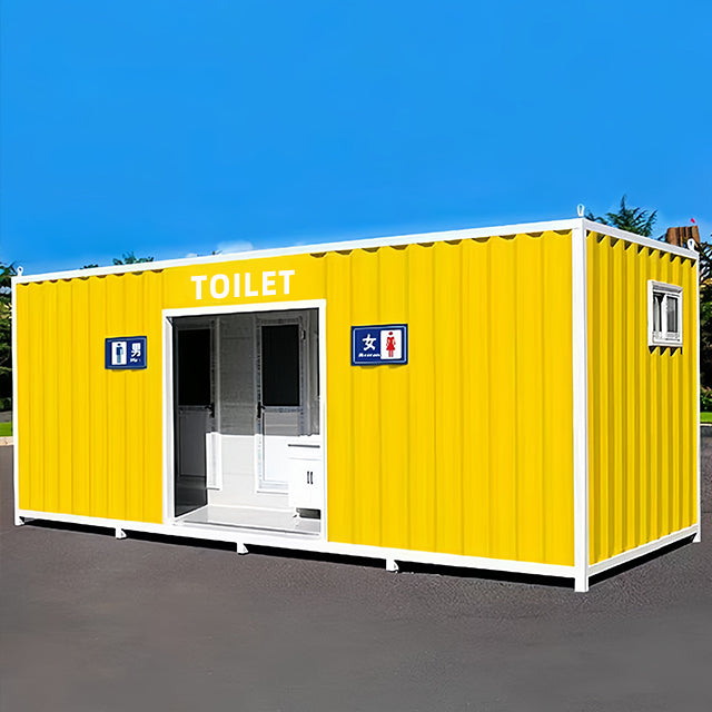 Eco-friendly Mobile Plastic Sandwich Panel Portable Toilet Park Scenic Area Construction Site Use Shandong Prefabricated JiaXin