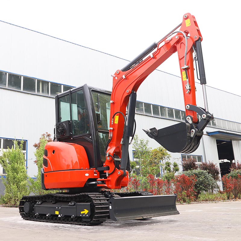 FREE SHIPPING Chinese brand 3.5 ton mini excavator 2 ton crawler household farm excavator 3 ton for home use