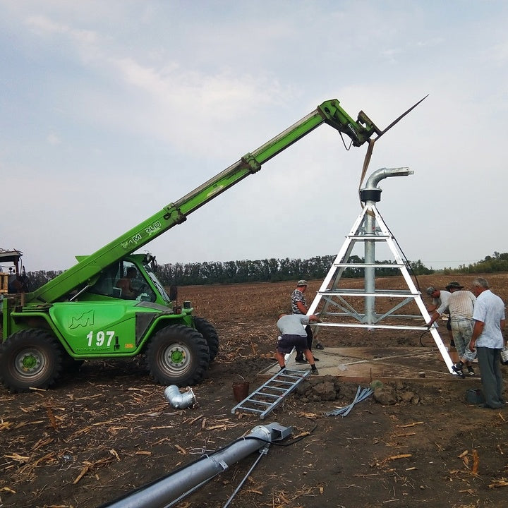 Huaxing Yulin Center Pivot Irrigation System for Sale and Solar Energy in Egypt Low Price for Maize Big Farmer Irrigation