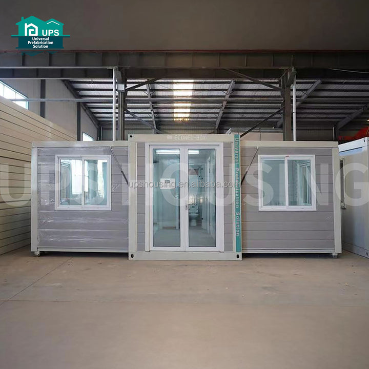 Luxury 3 Bedroom Prefab House Economical Tiny Container Mobile Expandable Shipping Module for Living Room School Mall