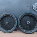 talaria xxx x3 mx3 mx4 mx5 supermotos wheel kit tires motorcycle supermoto wheels black wheel rims 70/90-17 90/80-17 17inch