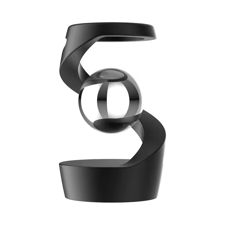 Desktop Kinetic Fidget Spinner Toys Metal Suspended Ball Rotating Gyro Decompression Stress Relief Toys Novelty Gift for Adults
