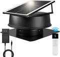 Manufacturer OEM/ODM Solar Rooftop Attic Ventilation System Fan Cooler DC 15V Aluminum Alloy Household