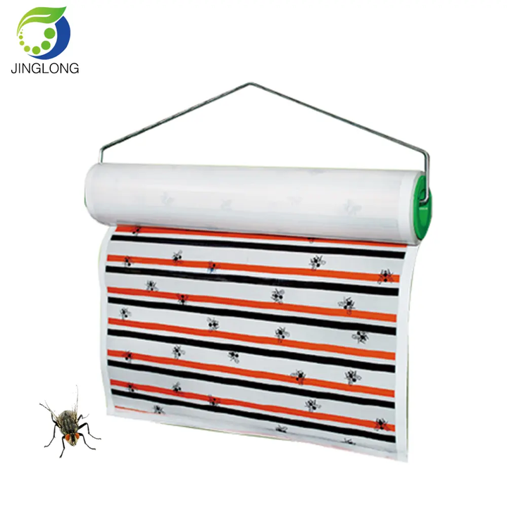 Indoor Fly Killer Trap Insect Glue Board with Light Sticky Fly Catcher for Flying Insects Pest Control Tool