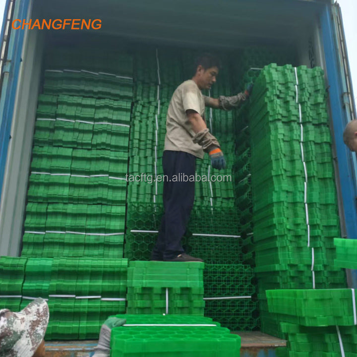 Plastic Grass Pavers Grid for Parking Lot Fire Exit Greening Concrete for Horse Paddock Slab Gravel Soil Stabilizer Driveway