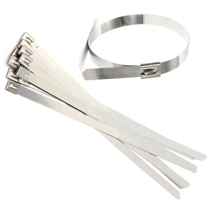 Strong Stainless Steel Bundle Grade Metal Cable Ties Zip Tie