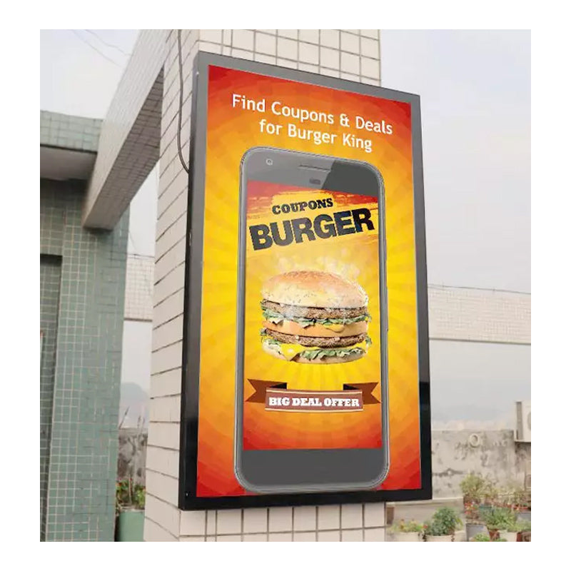 Outdoor Capacitive Advertising Tft Display Kiosk Waterproof Lcd Signage High Brightness Digital Display