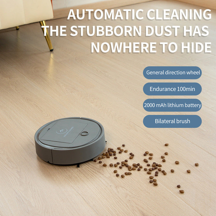 3 in 1Sweeping Sucking Mopping Robotic Vacuum Cleaning Machine Rechargeable Wireless 1800pa Robot Vacuum Cleaner for Home