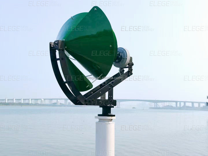 1KW Home Use 12V Grid-Tie Wind Turbine with CE Certification-Archimede Factory Direct