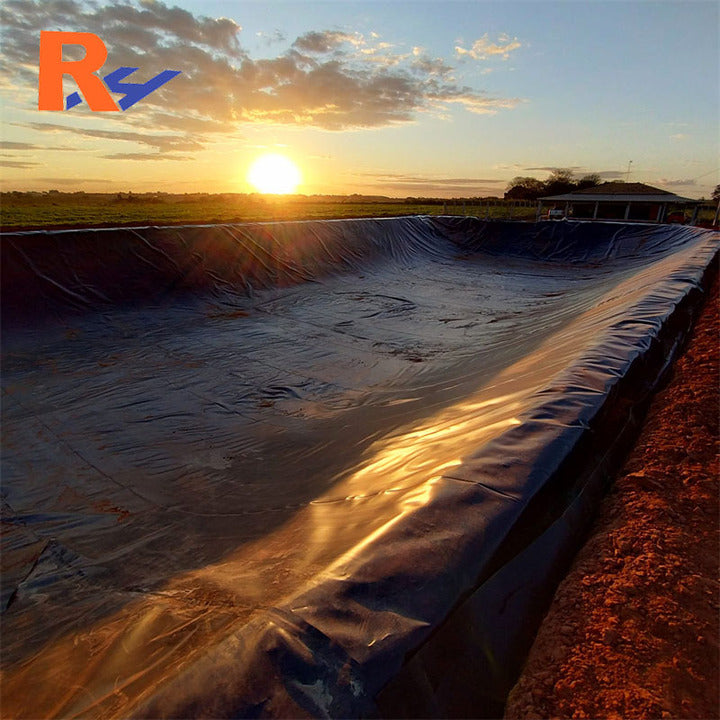 HDPE 1.5mm Geomembrane Durable New Material for Biogas Cover Factory Price Anaerobic Digestion tank Liners Biodigester