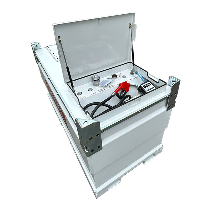 SUMAC Portable Mini Dispenser Diesel Fuel Storage Transfer Tank With 12v Diesel Pump and Nozzle