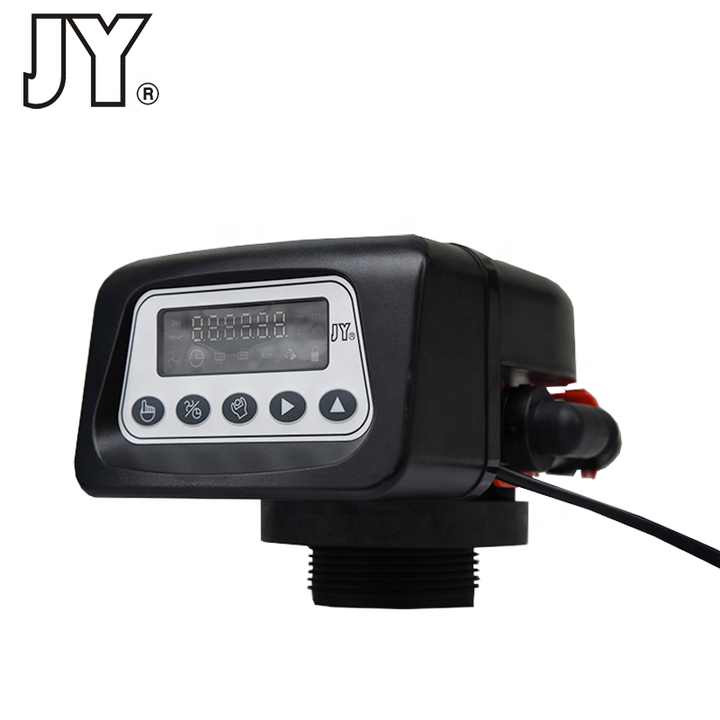 Jieyuan Automatic LCD Home Water Treatment System 0.5-3m3/H Water Softener with PLC & Gear 220V Voltage