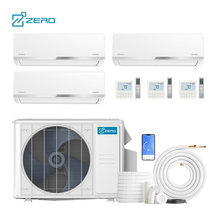 R32 18000btu 27000btu 35000btu 42000btu Mini Split Heating and Cooling Air Conditioning Smart Multi Zone Split Air Conditioner