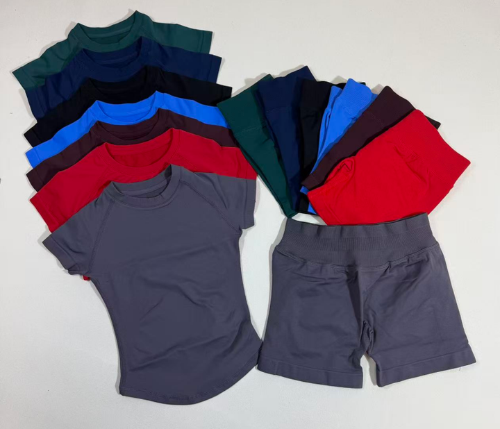 Wholesale Comfortable Seamless Gym Suits Girls High Quality Athletic Wear Quick Dry Workout Sets for Women