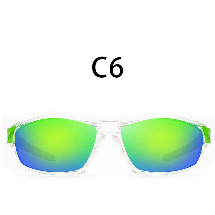 High Quality Custom logo Outdoor Sport Unisex Uv400 Lens Mirror Sports Glasses for Men