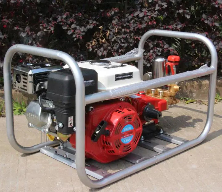 Portable 4 Stroke Hondaengine Gx160 Mini Agriculture Petrol Gasoline Power Spray Pump Machine Price
