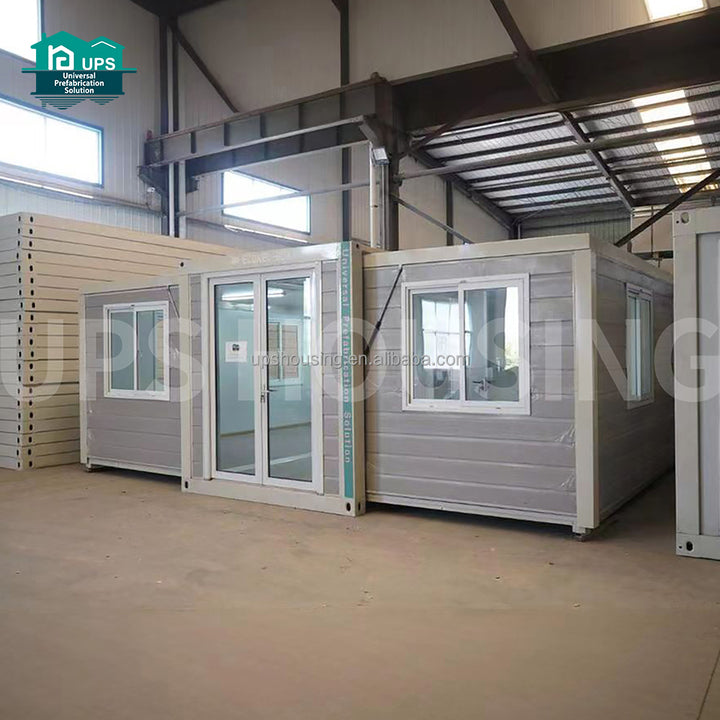 Luxury 3 Bedroom Prefab House Economical Tiny Container Mobile Expandable Shipping Module for Living Room School Mall