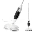 Handheld High Temperature Electric Wet Mop Roller Brush Spin Rotating Scrubber Steam Mop for Tiles Floor