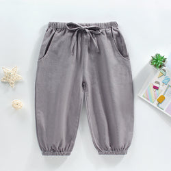 Children Pants Kids Pants Children Loose Casual Patchwork Trousers Girls Kids Oversized Pants