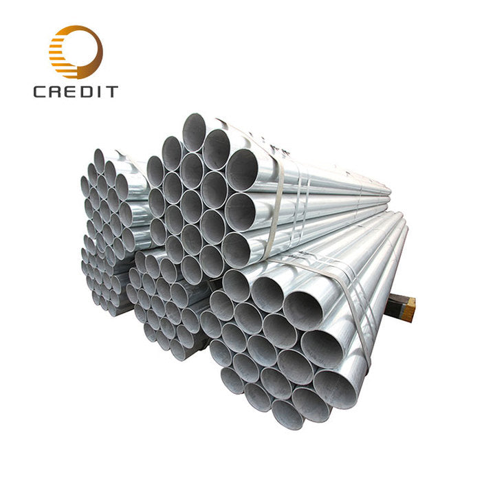 Heavy Duty Galvanized Steel Tube BS 1387 Z200 for Israel Solar Frames Apartment Walkway & Drainage Systems