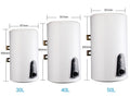 OEM 2000W 80 liter 50 liter high quality low price bathroom hot water small electric water storage tank heater for shower