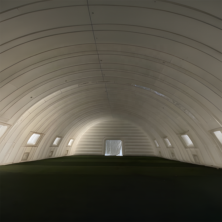 OEM Outdoor Large Event Party Inflatable Airplane Garage Hangar Shelter Tent Giant Blow up Car Cover Inflatable Tunnel Building