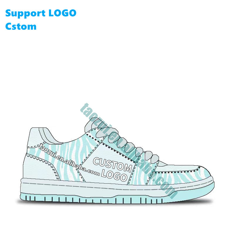 Custom high quality men's dunkes revamped Low top basketball shoes support add your own brand logo to the sneaker