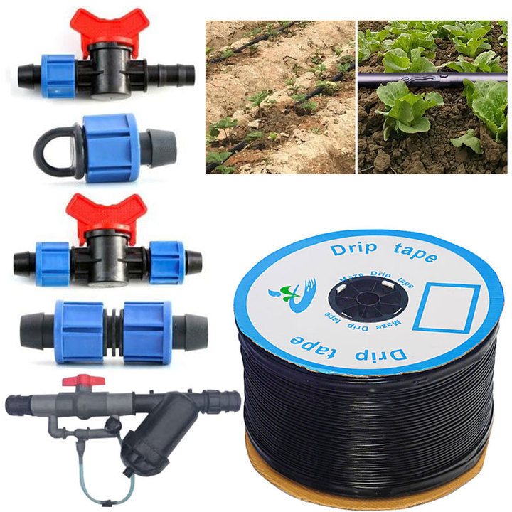 1 Hectare Kit Drip Tape Irrigation System Sistema Filtro Agua Cintilla Conectores De Cinta Cinta Para Riego Por Goteo